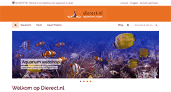 Desktop Screenshot of dierect.nl